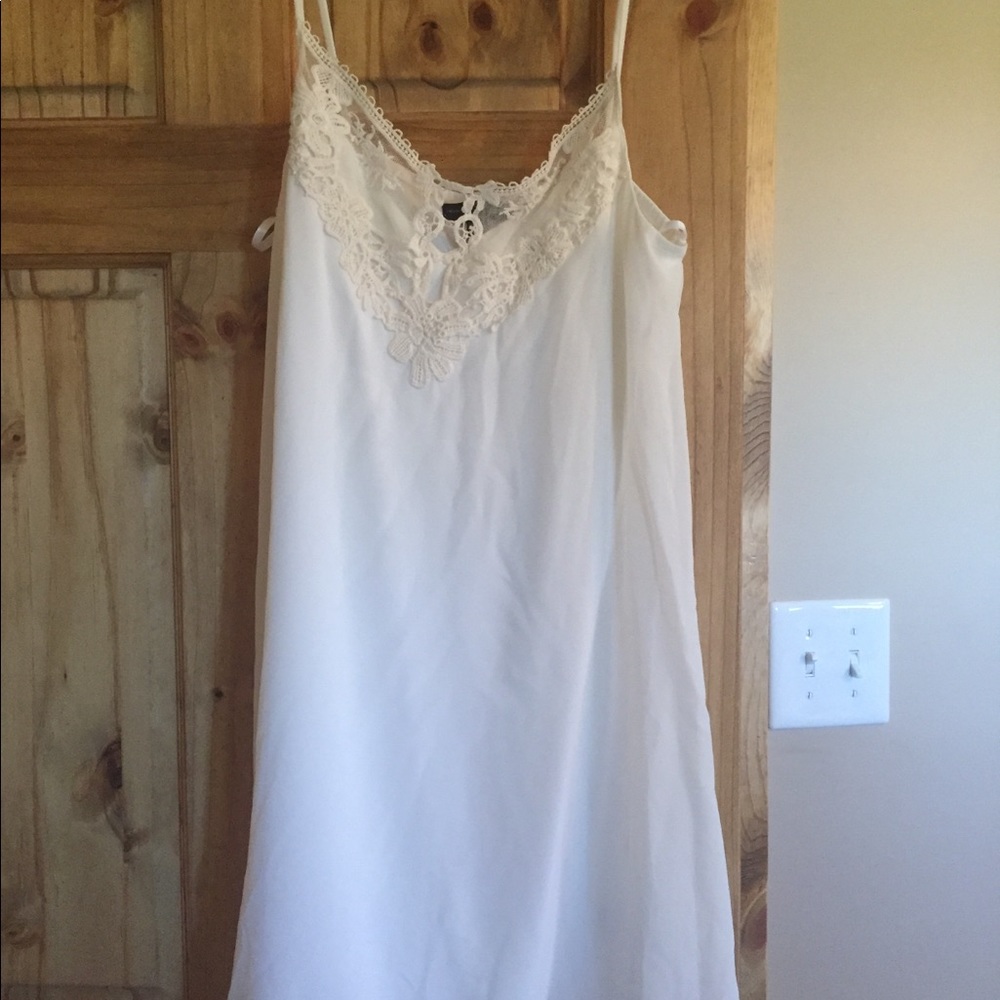 City triangles ivory summer dress